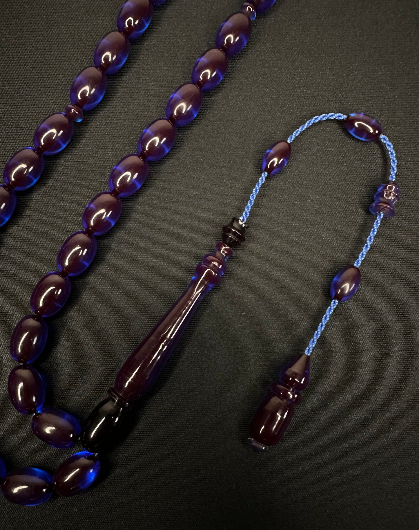 Sistemli Ates Kehribar Tesbih