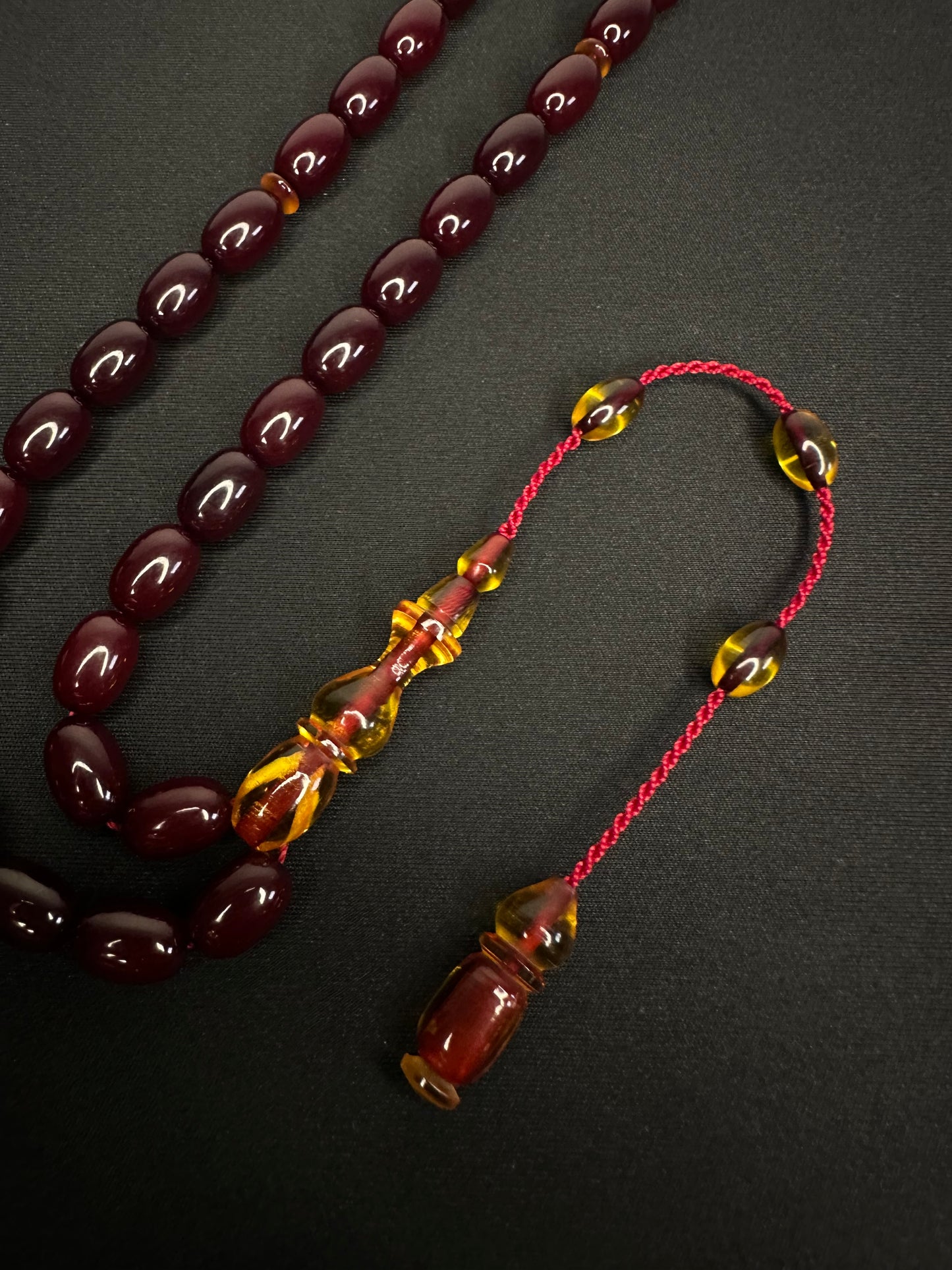 Sistemli Sikma Kehribar Tesbih