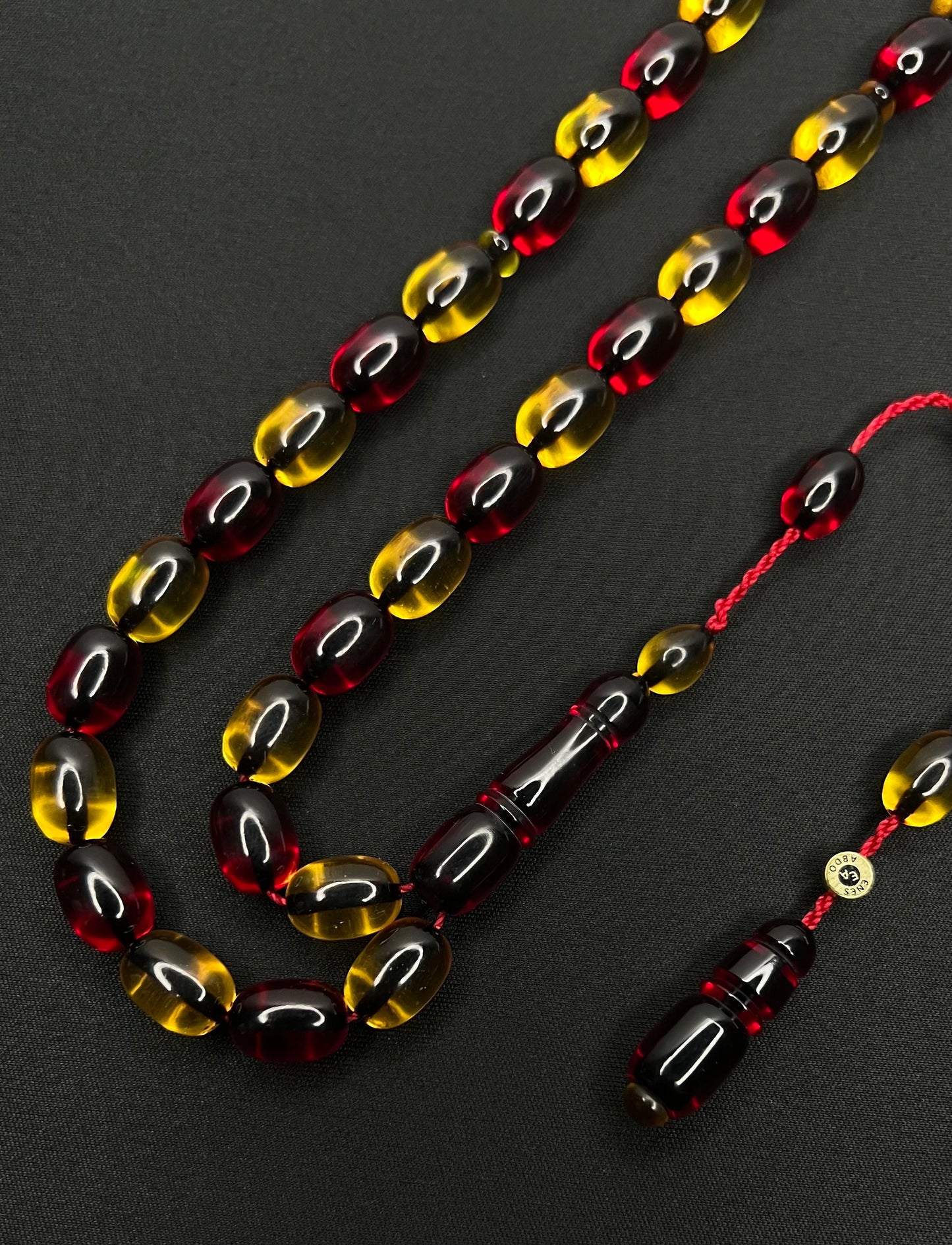 Galatasary Enes Abdo Sistemli Ates Kehribar Tesbih