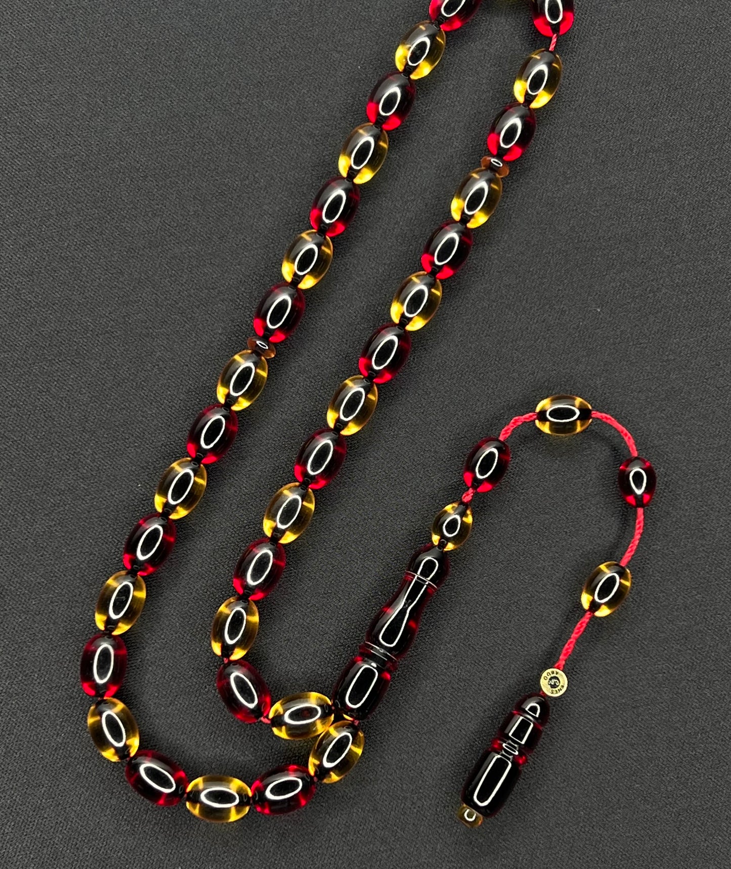 Galatasaray Enes Abdo Sistemli Ates Kehribar Tesbih