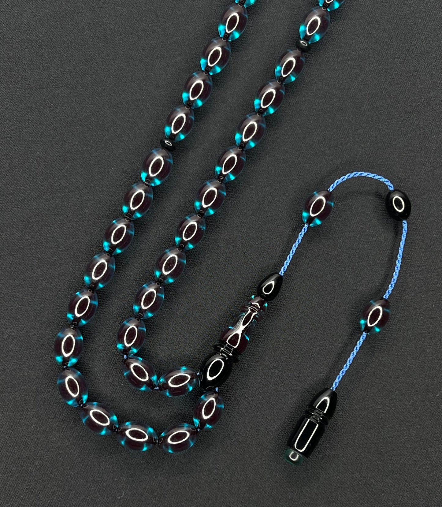 Sistemli Ates Kehribar Tesbih