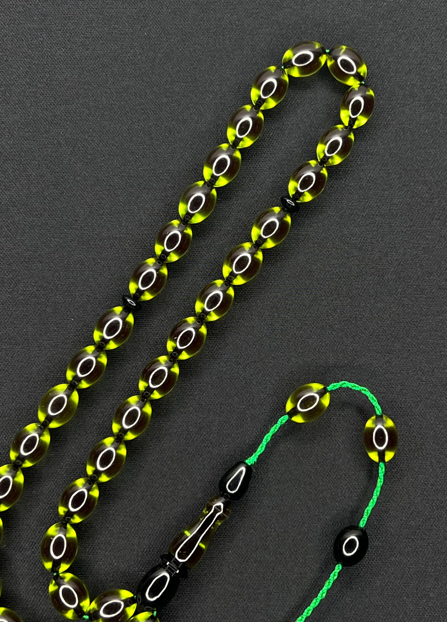 Sistemli Ates Kehribar Tesbih