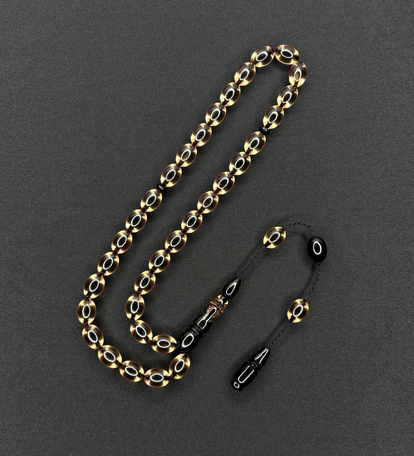 Sistemli Ates Kehribar Tesbih