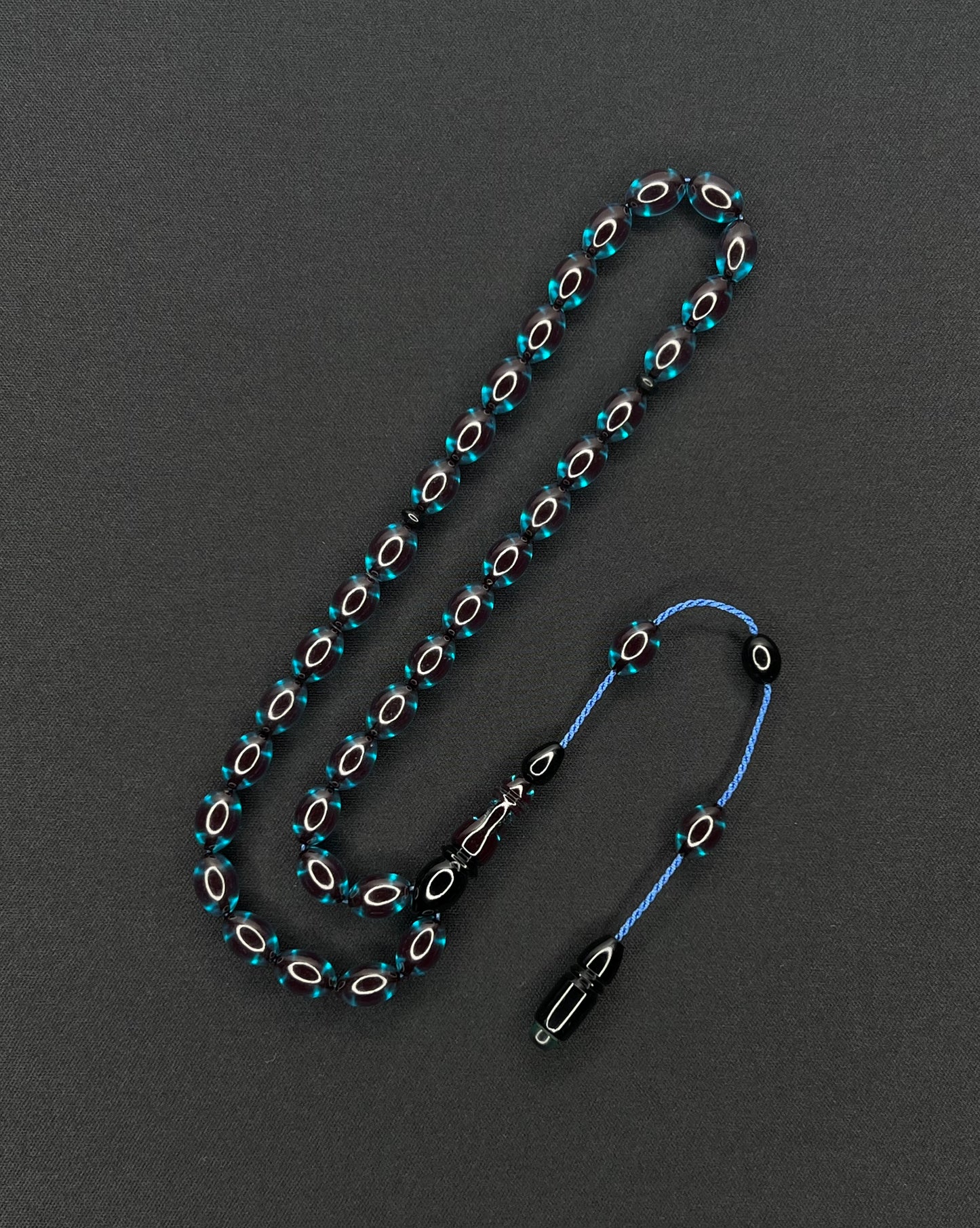 Sistemli Ates Kehribar Tesbih