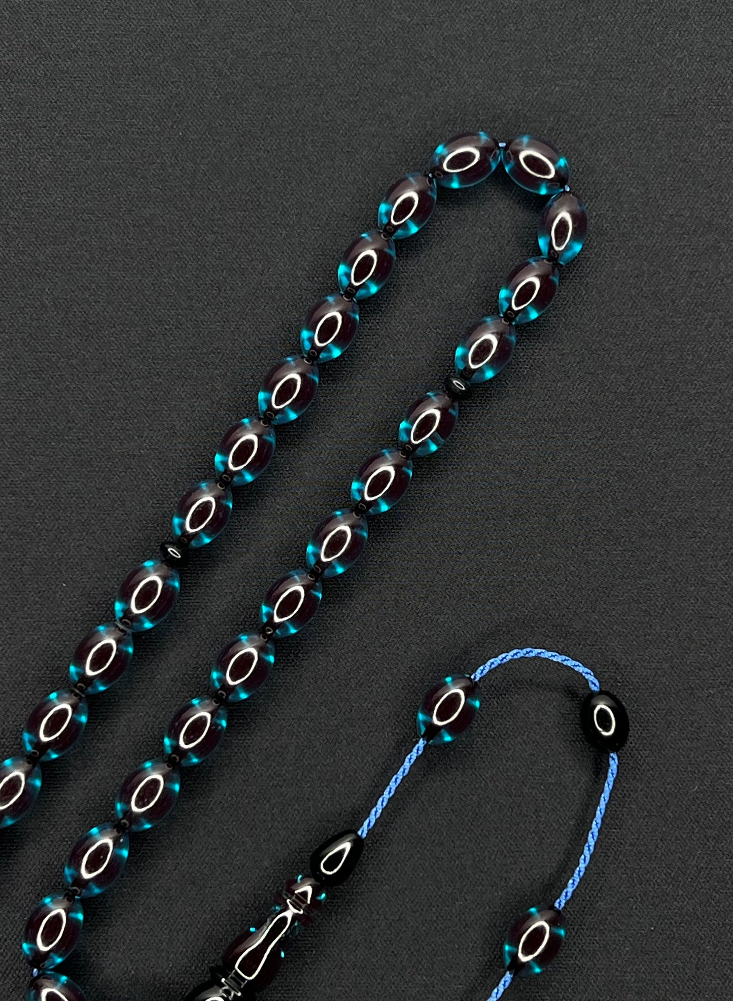 Sistemli Ates Kehribar Tesbih