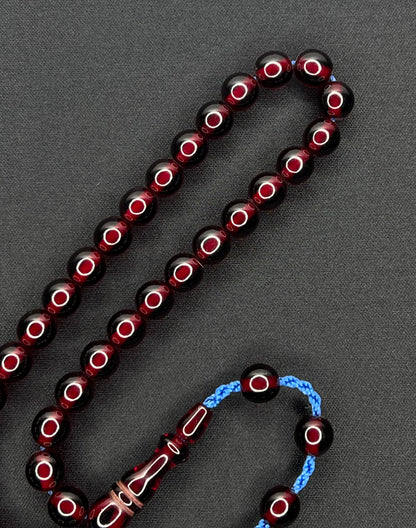 Sistemli Ates Kehribar Tesbih