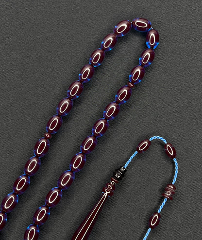 Sistemli Ates Kehribar Tesbih